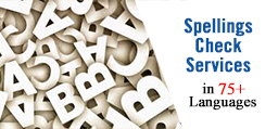 Spellings Check Services in India