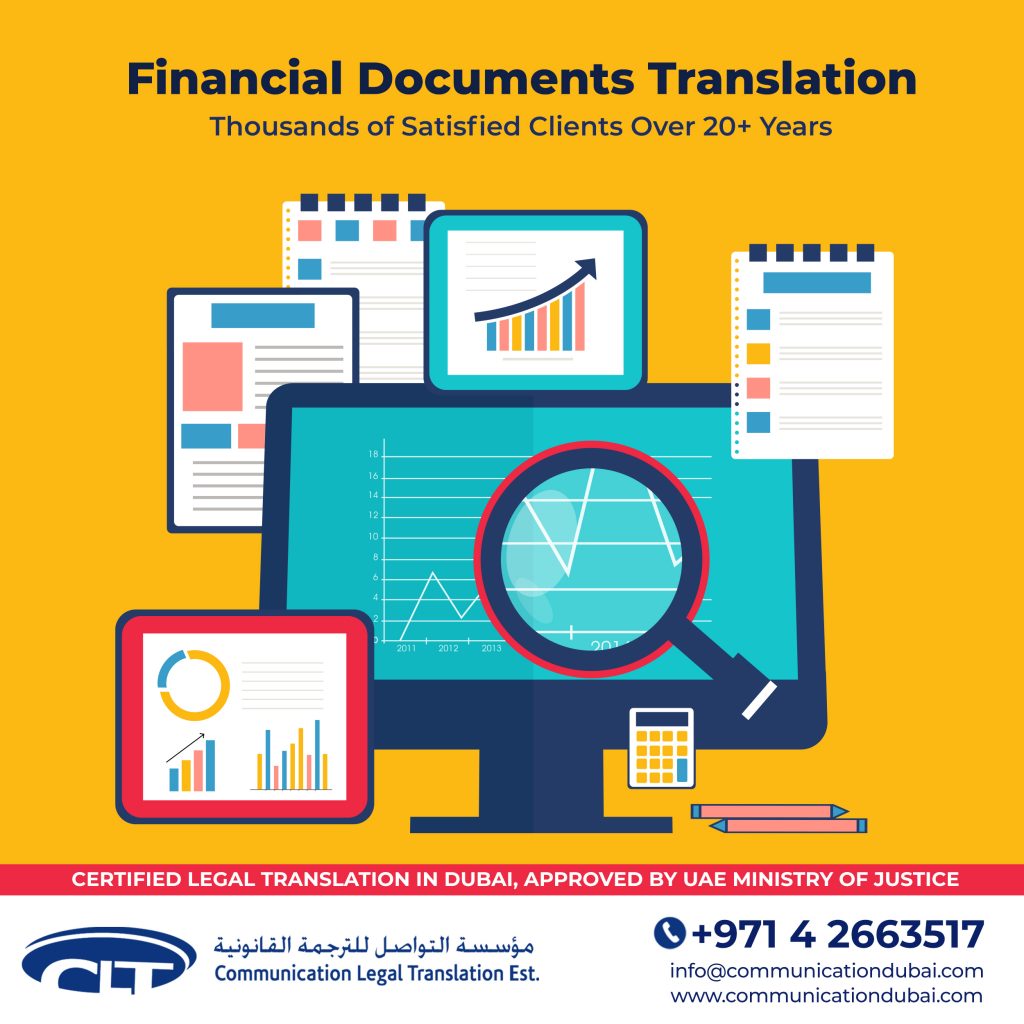 FINANCIAL DOCUMENTS TRANSLATION